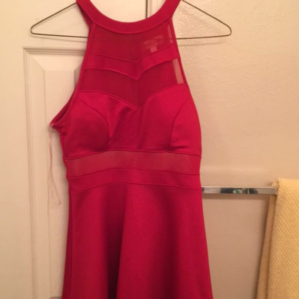 Red dress