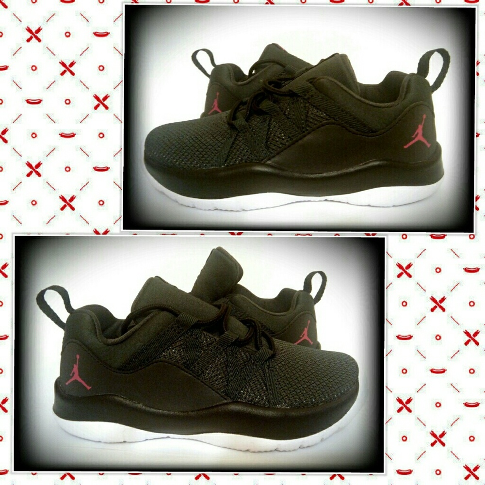Jordan Girls Deca Fly Gt Sneakers (Black) - Picture 2 of 8