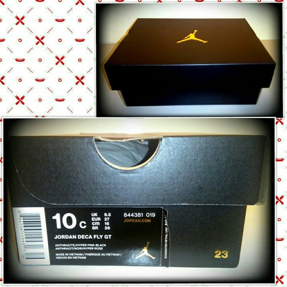 Jordan Girls Deca Fly Gt Sneakers (Black) - Picture 8 of 8