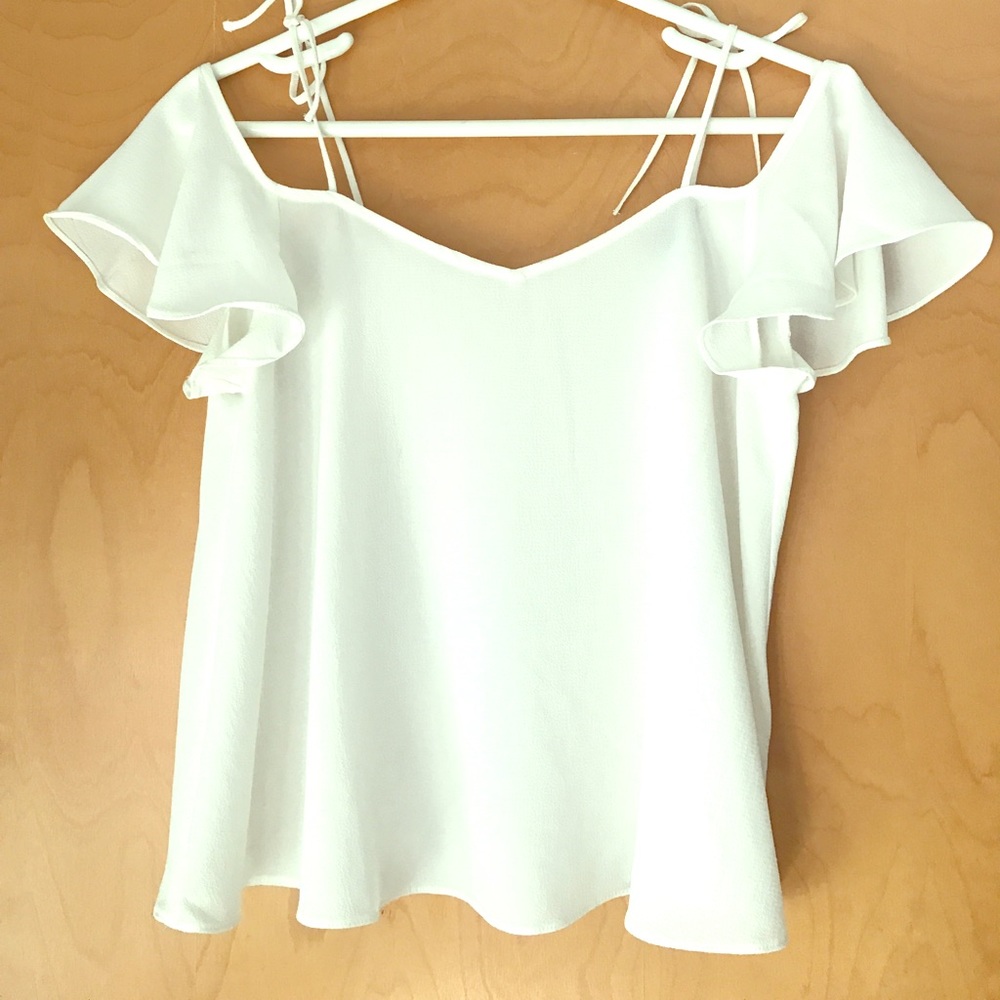 TOPSHOP Off the Shoulder Top