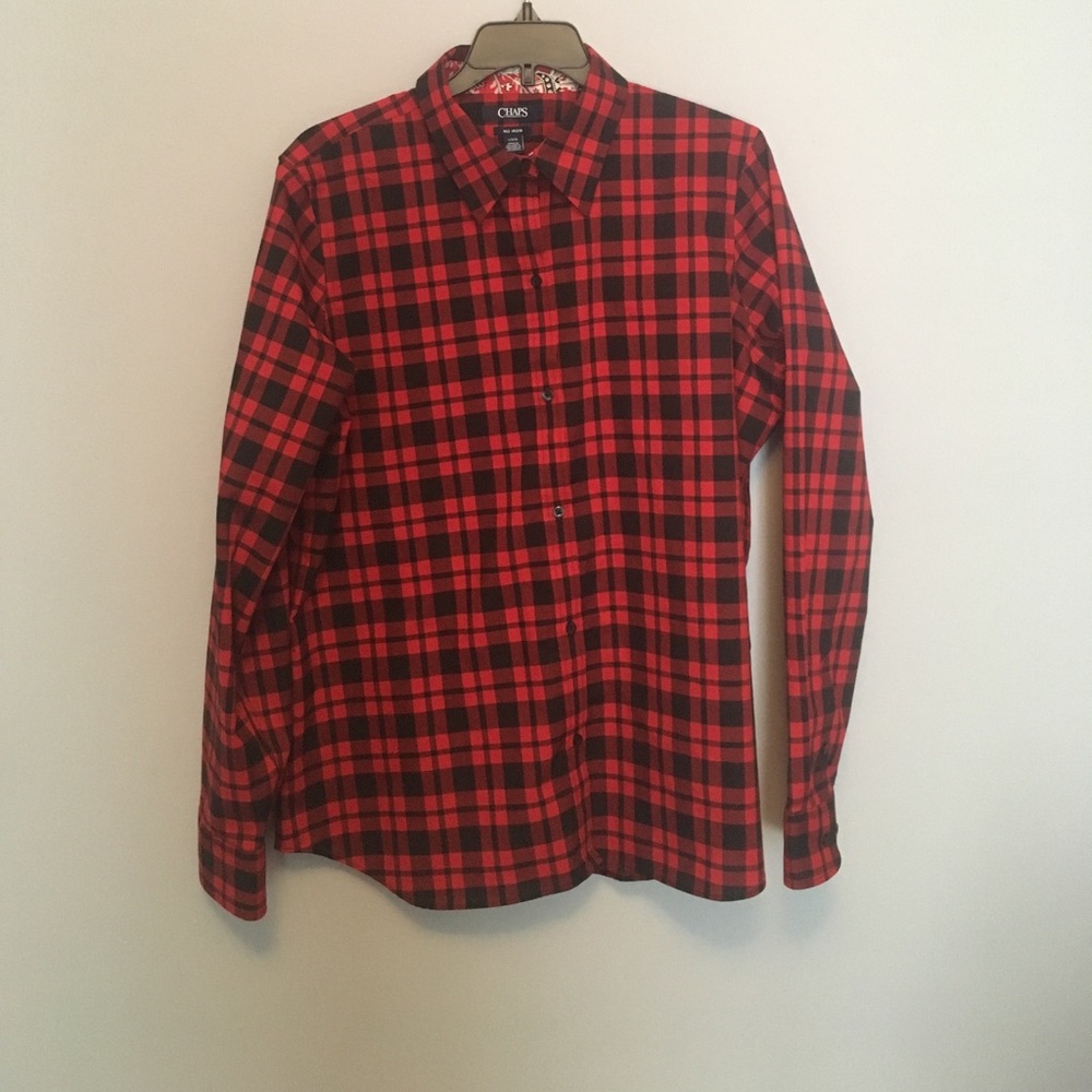 Plaid button up