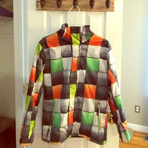 Quiksilver snow jacket size 14/16