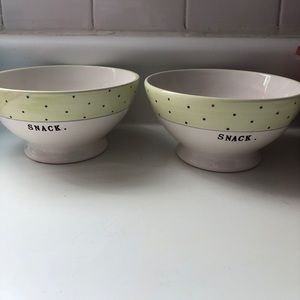✨2 Rae Dunn “snack” bowls!!✨