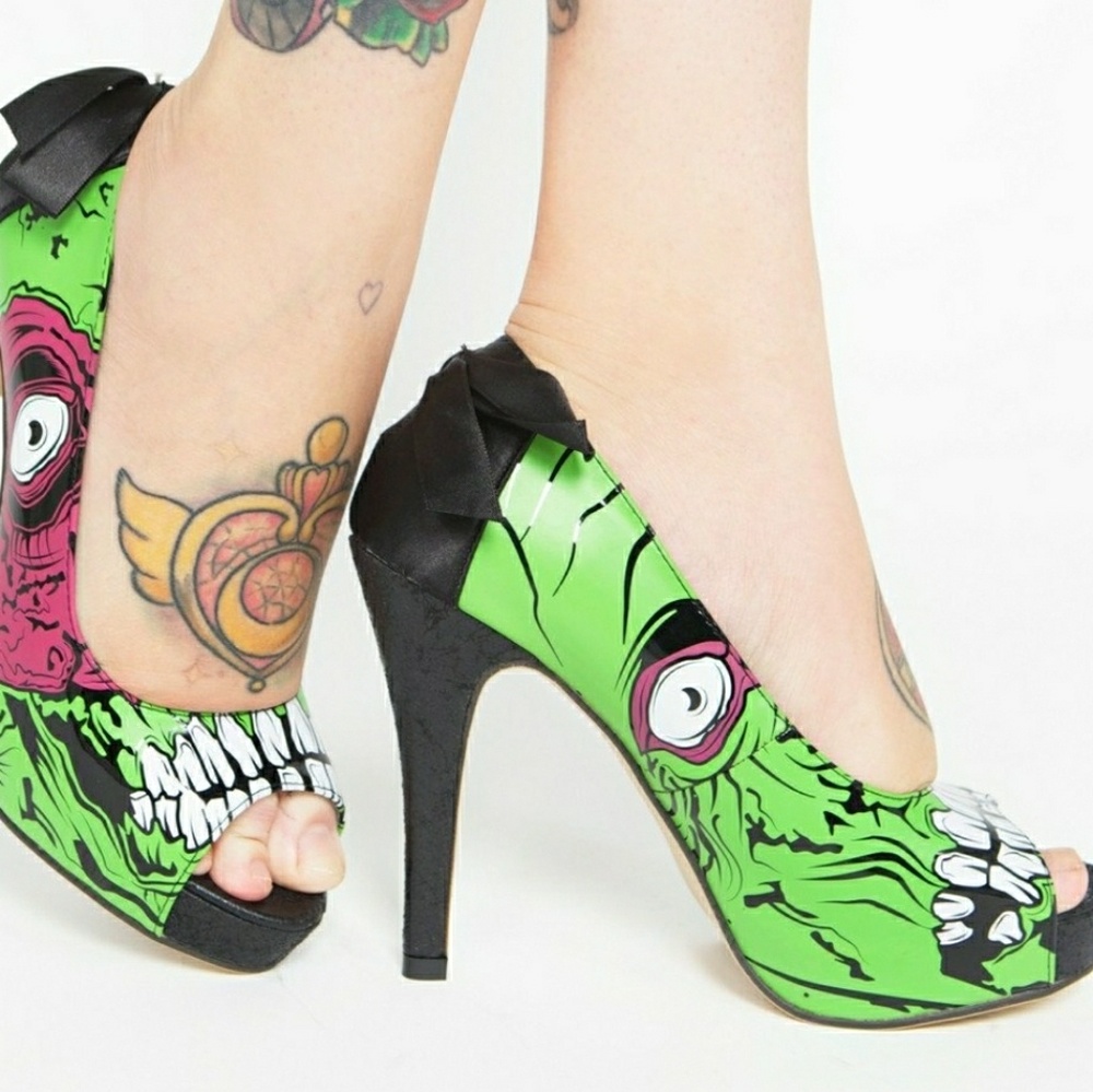 Iron Fist Zombie Stomper Heels