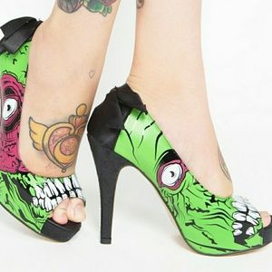 Iron Fist Zombie Stomper Heels