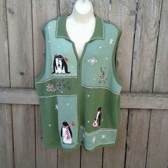BLAIR Sweaters - BLAIR ZIP UP "CHRISTMAS VEST"