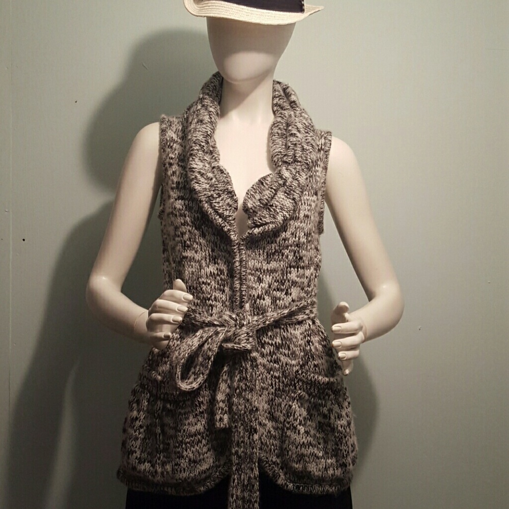 BCBG Maxazria wool mohair blend cardigan size M