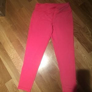 New Neon Pink Workout Leggings - 90 Degrees