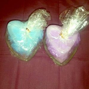 Heart shaped candles new