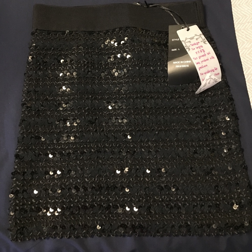 NWT Sequin skirt