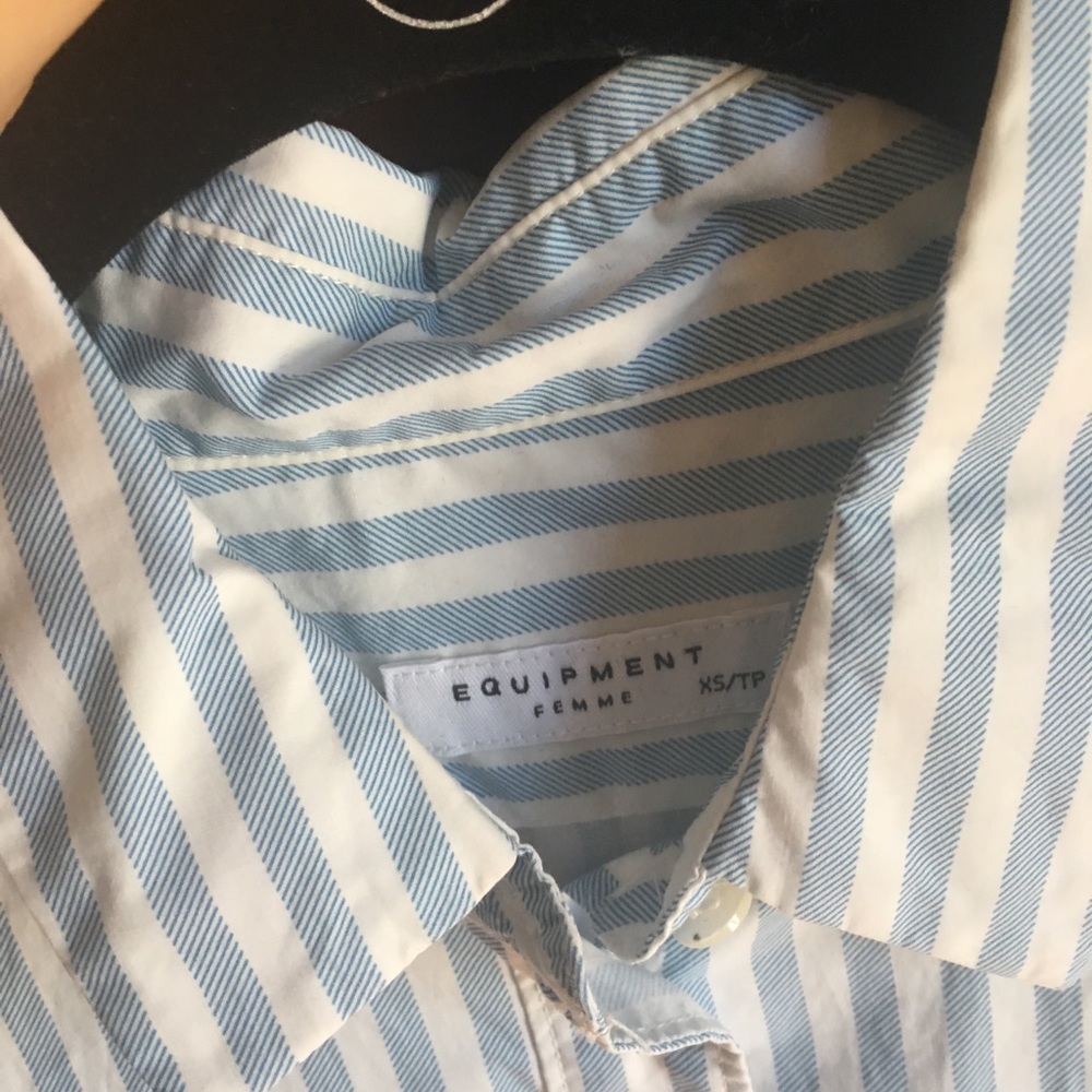 Equipment Femme button down shirt