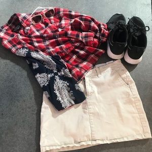 Tommy Hilfiger Khaki Skirt