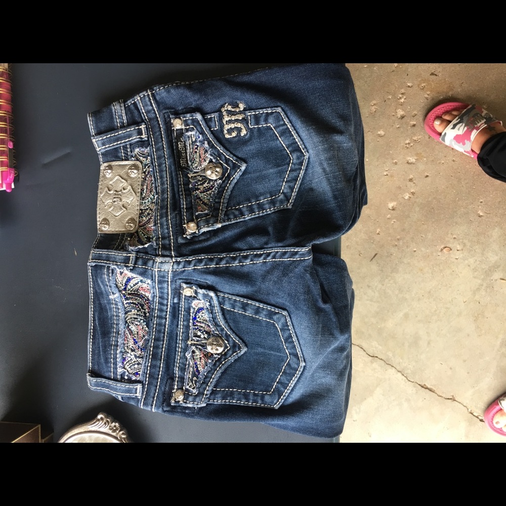 Girls miss me skinny jeans