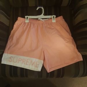 Supreme Banner Water Shorts