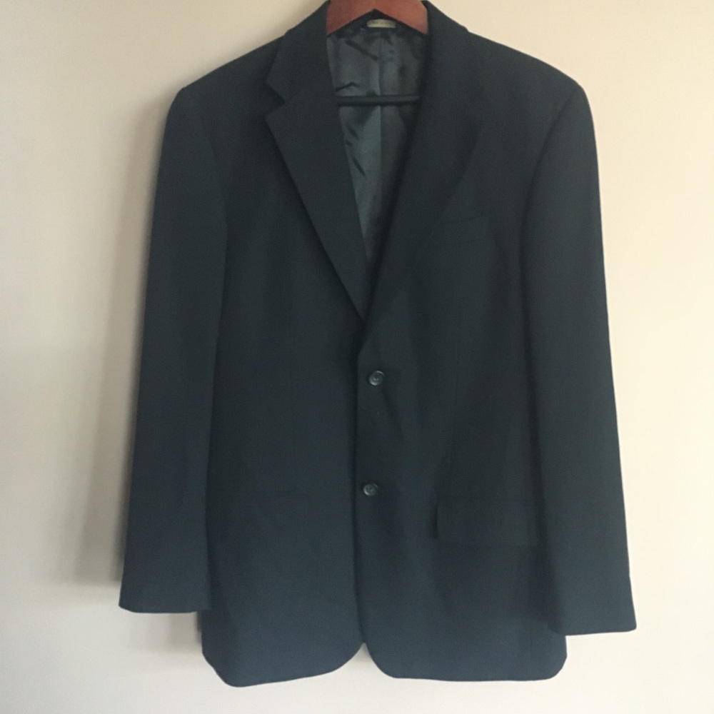 Banana Republic men's black blazer 42R