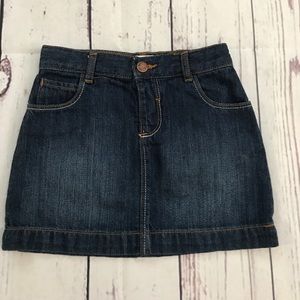 Old navy jean skirt size 4t