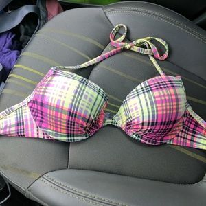 Arizona plaid push up bikini