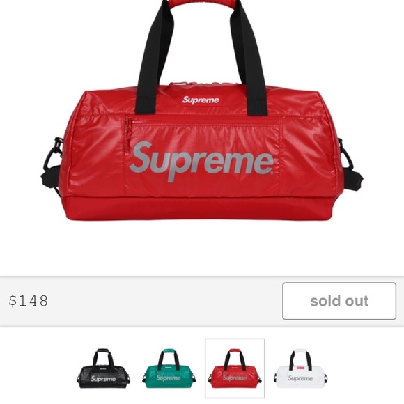 Supreme Other - Authentic Supreme Duffle Bag FW17