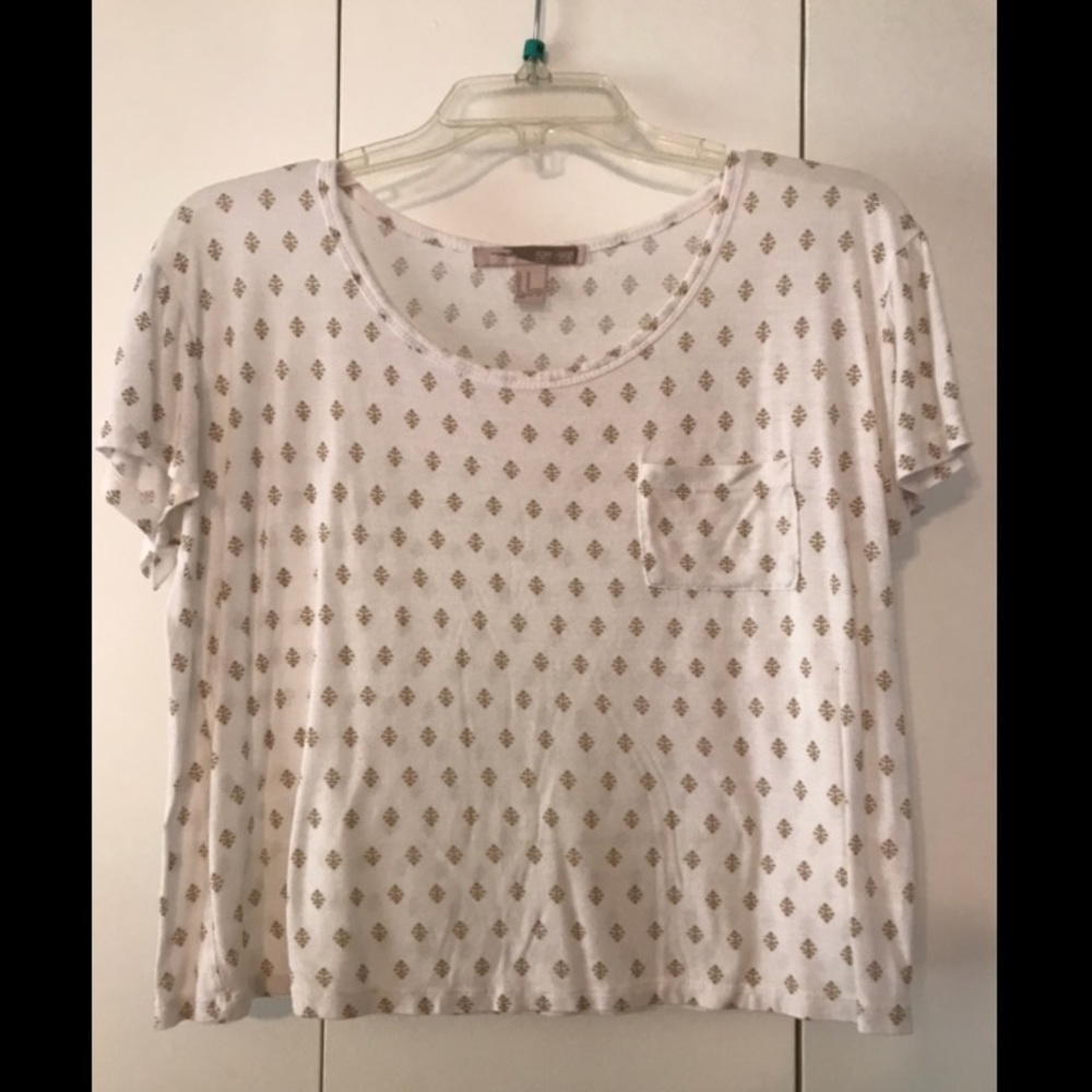 Patterned crop top