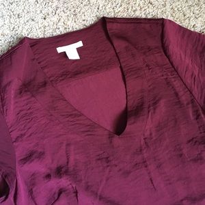Beautiful burgundy top