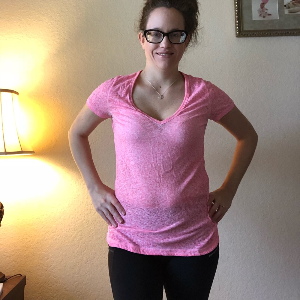 Pink tee