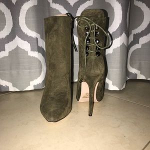 Army Green Booties