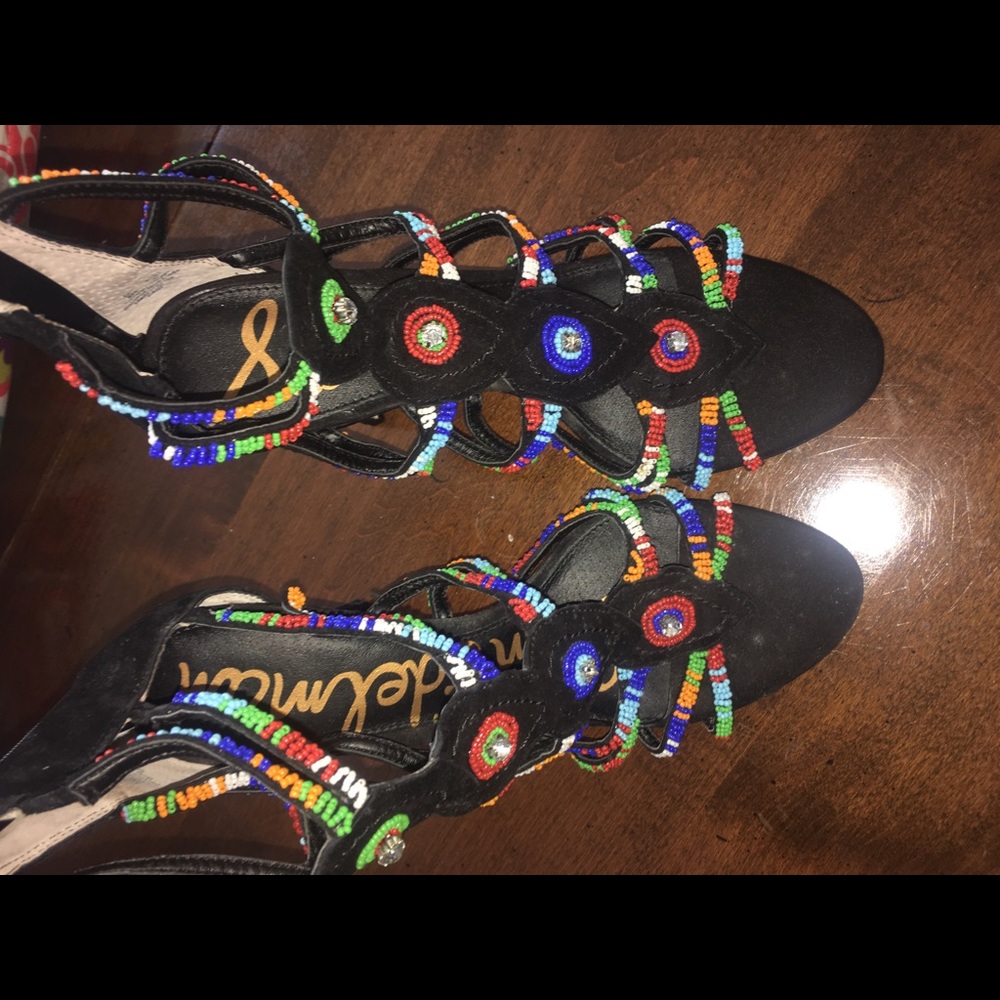 Sam Edelman Multi beaded shoes