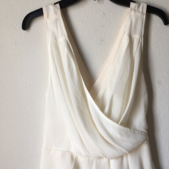 White Cross Back Dress - Picture 4 of 7