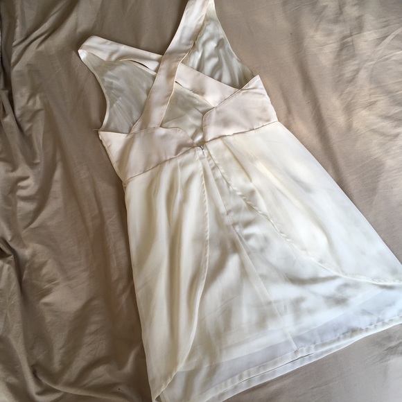 White Cross Back Dress - Picture 5 of 7