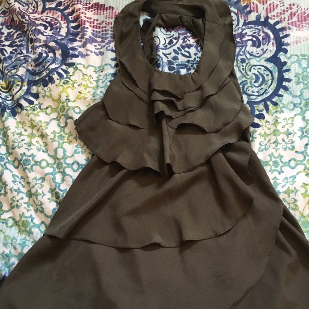 Flirty backless dress
