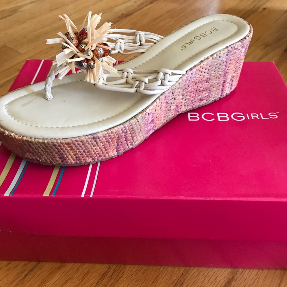 BCBG Wedge Slide size 9