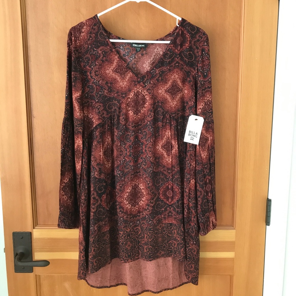 NWT Billabong dress - Super Cute for Fall!