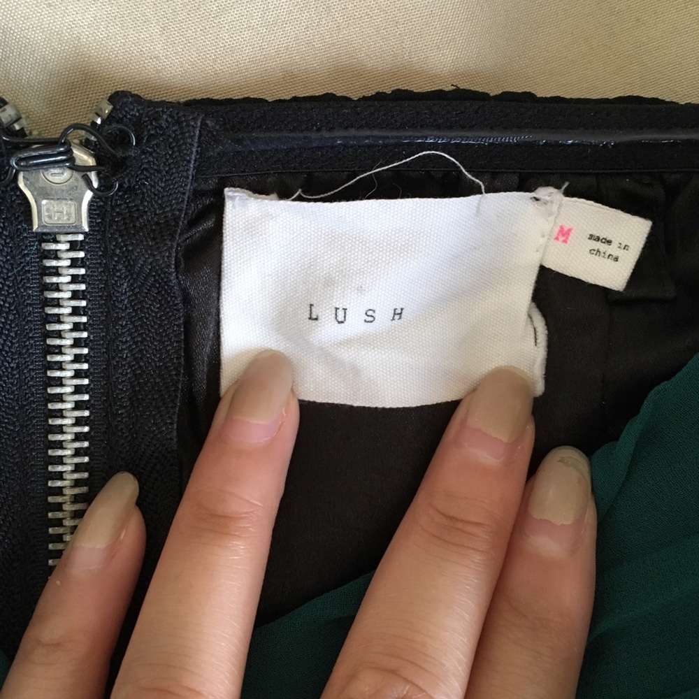 Lush Strapless Dress - Picture 4 of 5