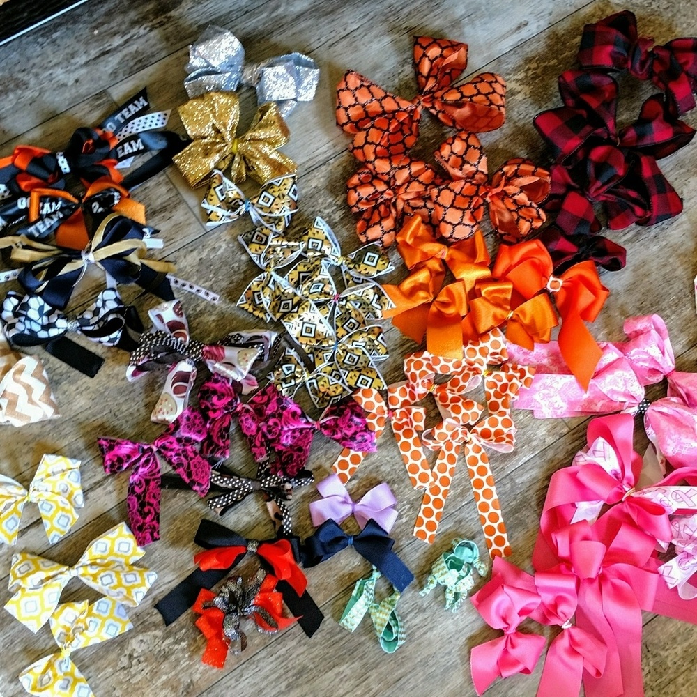 Custom handmade hair bows