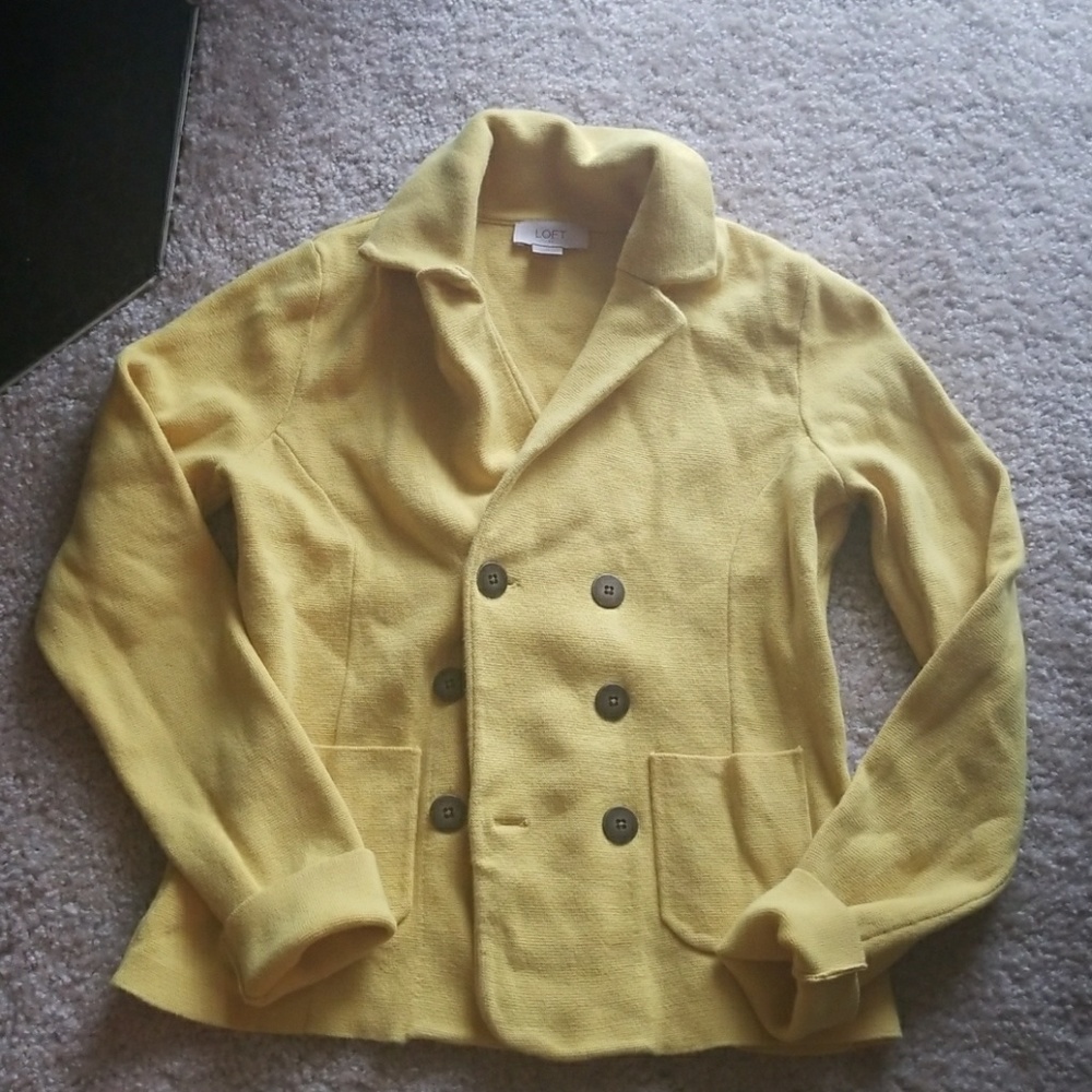 Fun knit blazer!