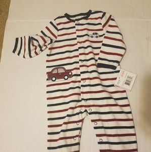 Soft footie pjs 9 months nwt