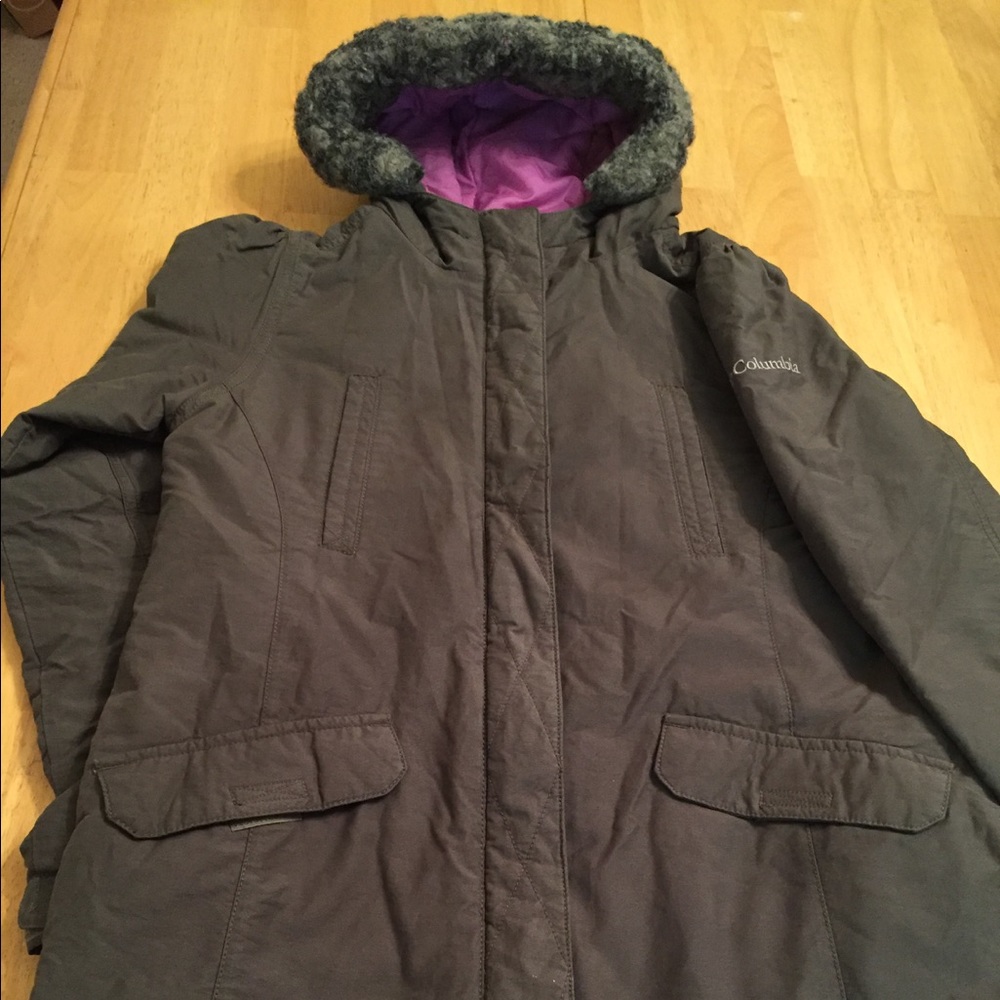 Columbia girls coat Sz Lg 14/16