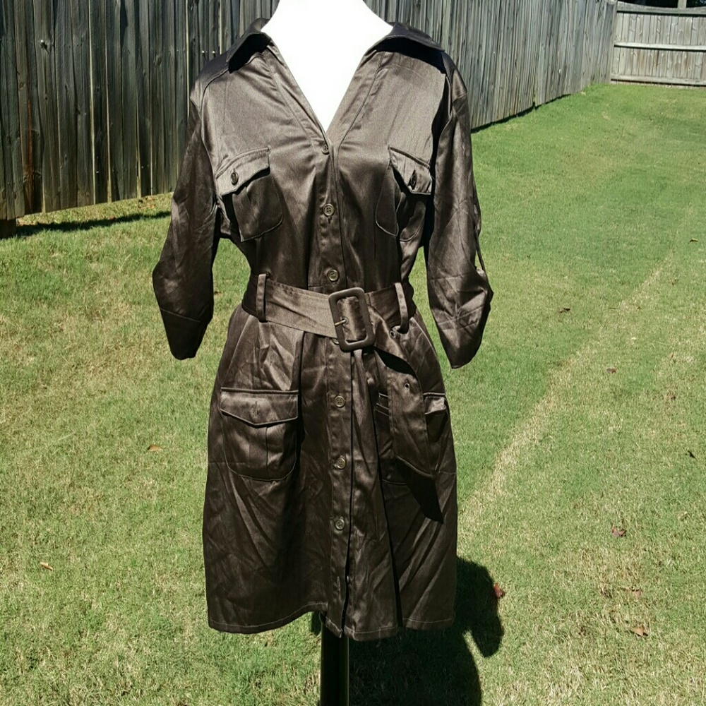 Brown dress