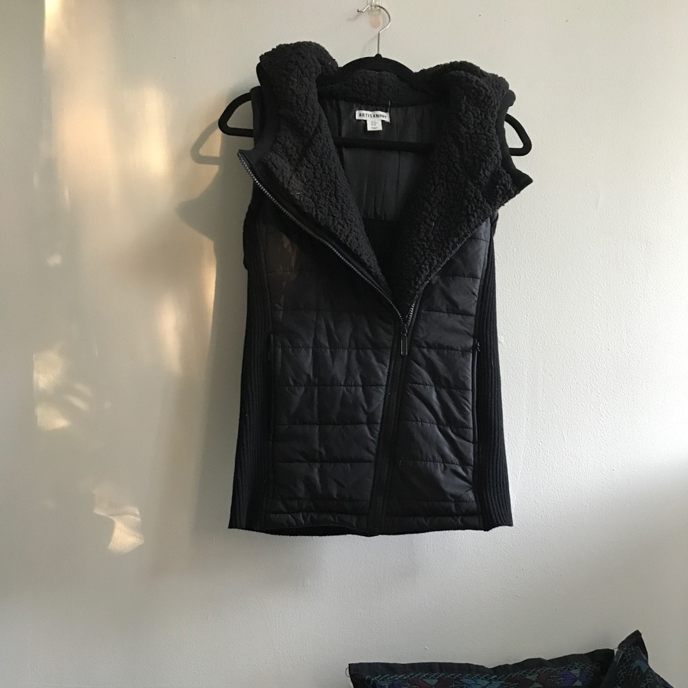 Warm puffer vest