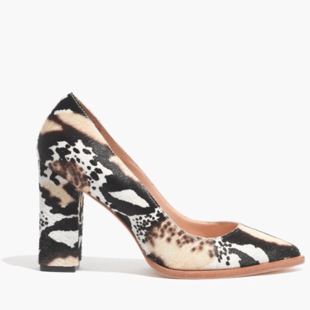 Loeffler Randall Pumps in Calf Hair- worn once