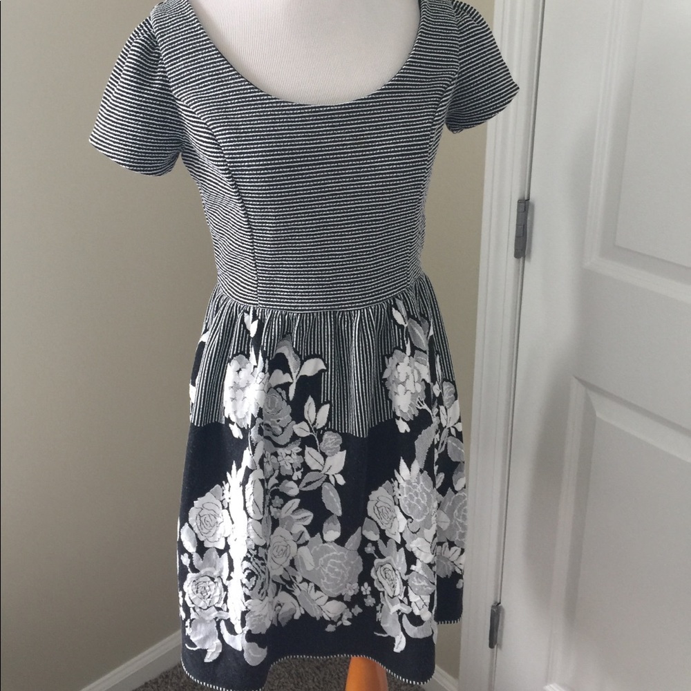 Winter knitted dress