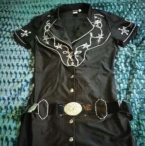 Funky Western Style Dress