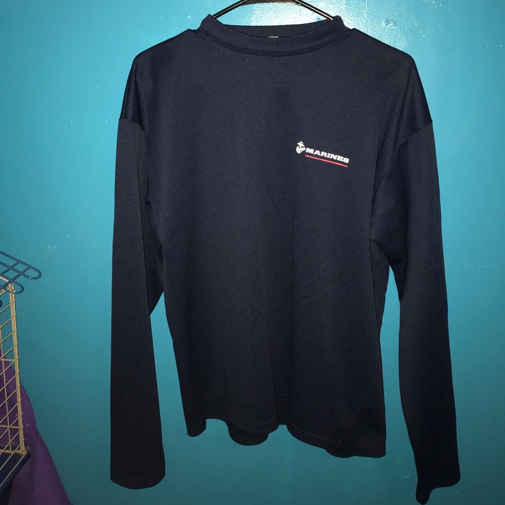 Long sleeve Marines warm up shirt