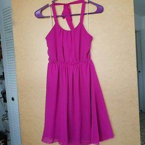Fuscha Halter Chiffon Dress