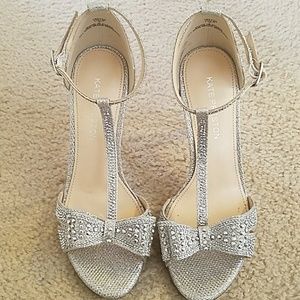 Sparkle wedding heels