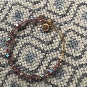 Alex and ani pink/purple bracelet