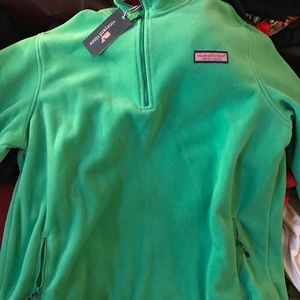 Vineyard vine fleece 1/4 zip