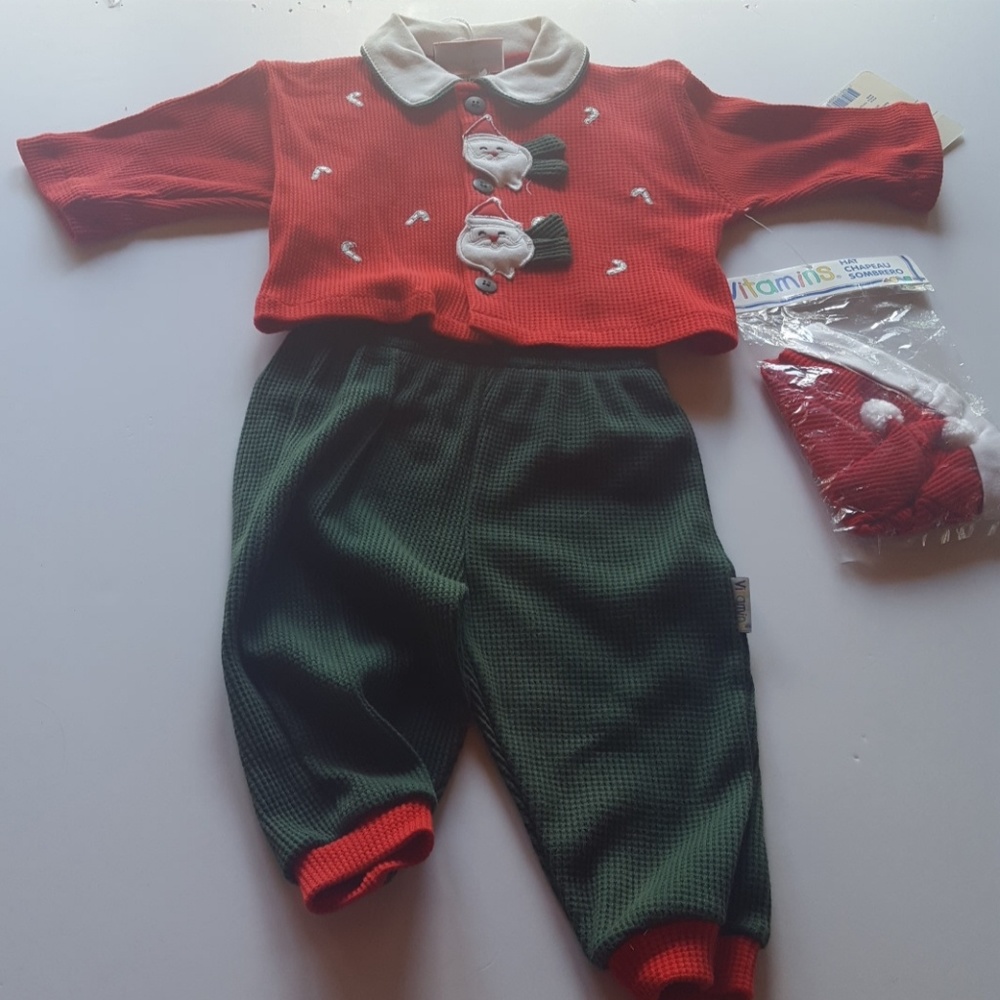 Vitamins baby  Santa set