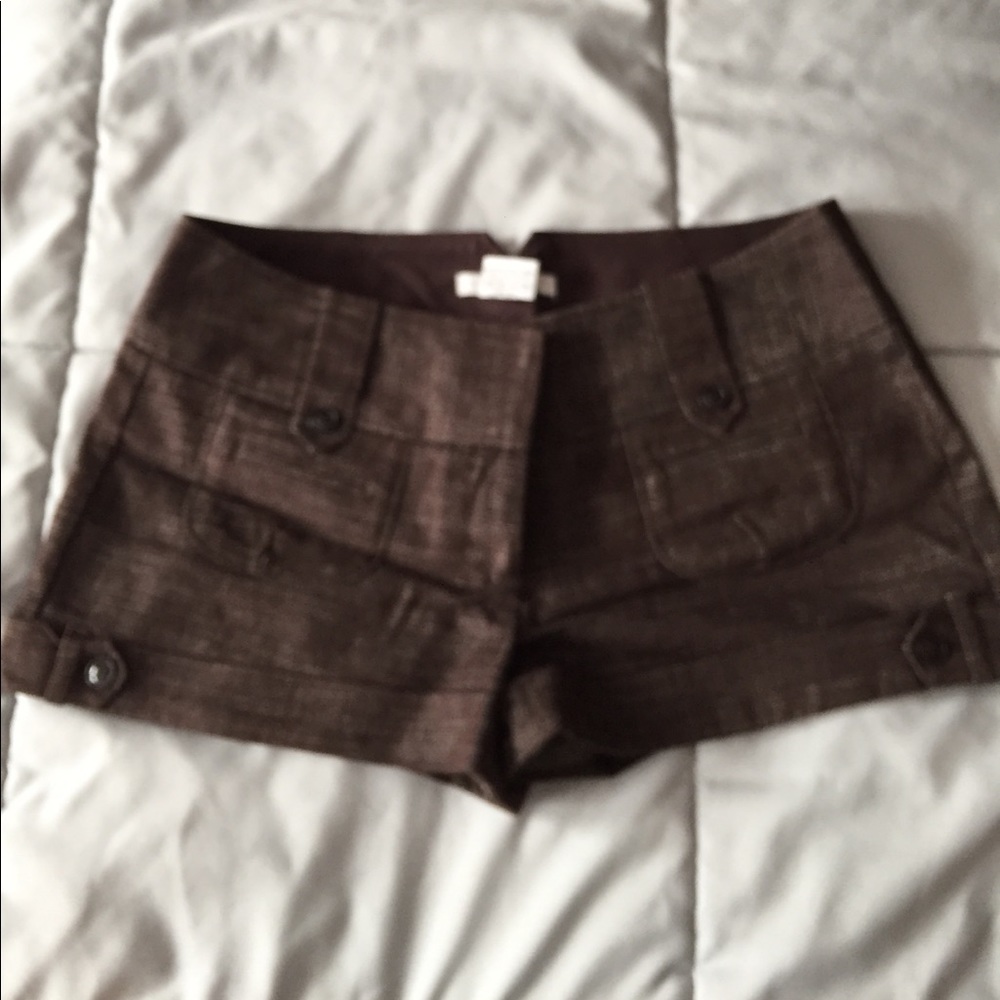Brown shorts