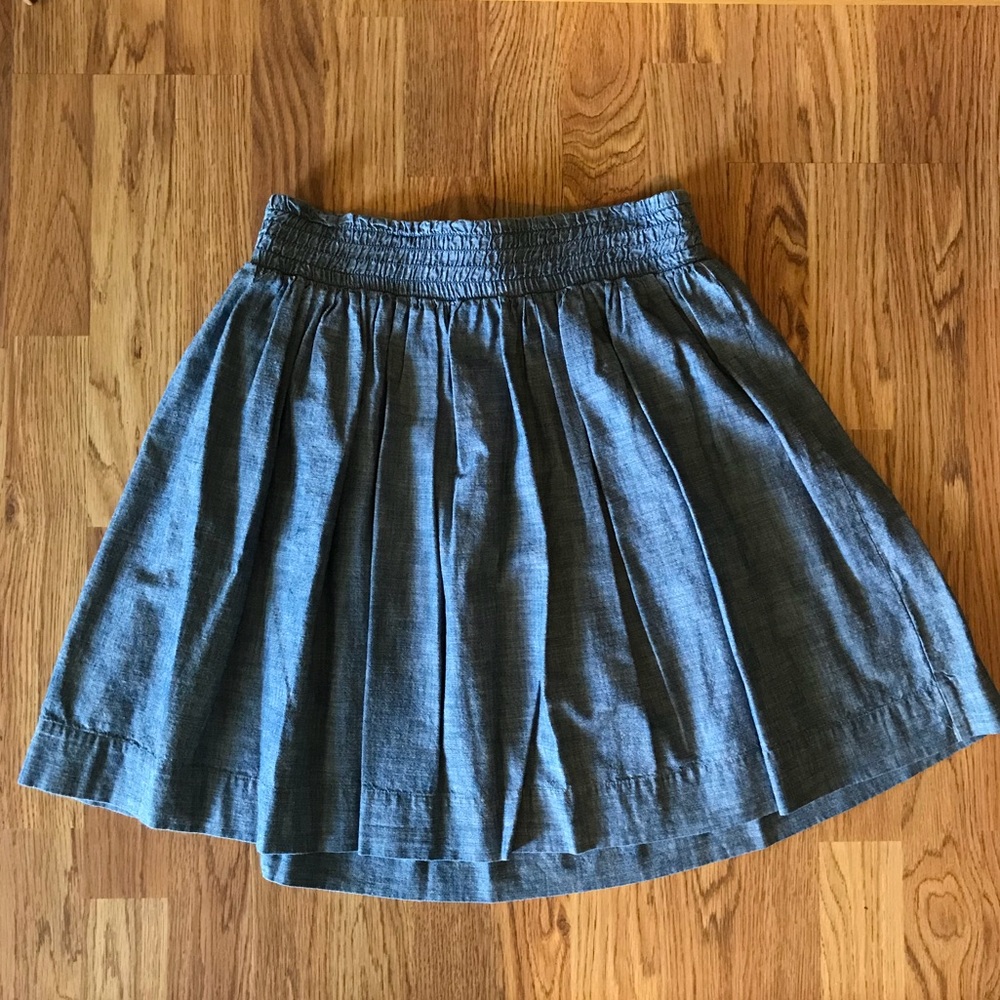 Banana Republic Chambray Skirt